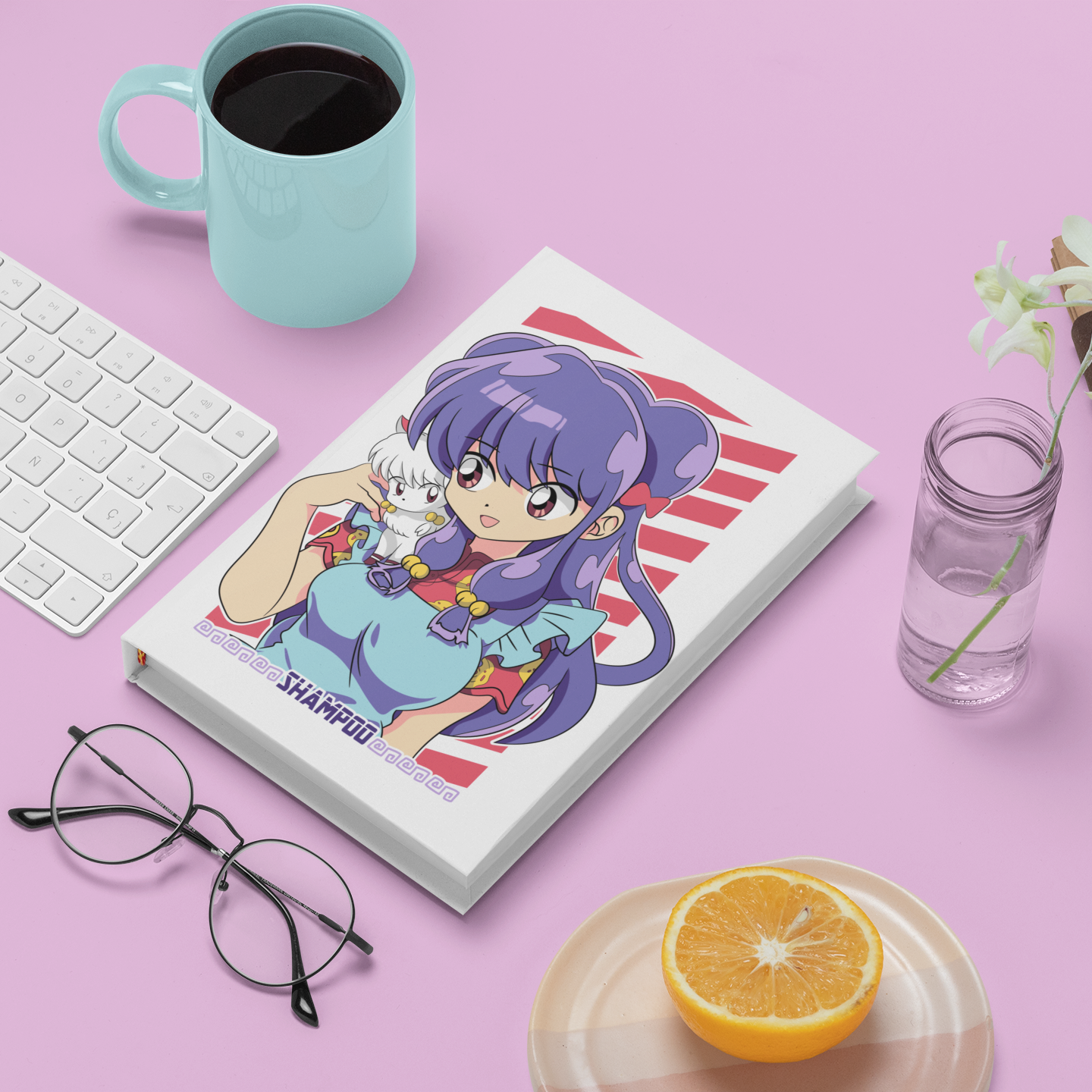 - Ranma 1/2 Shampoo Notebook - - #tag1#