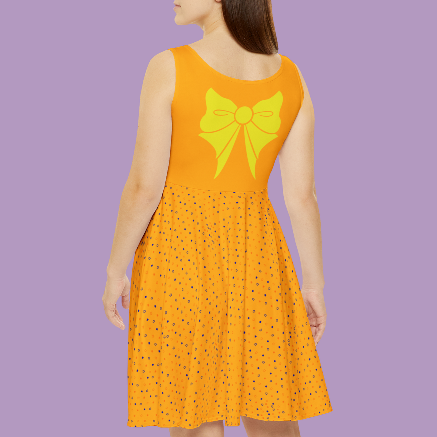 Sailor Venus Bow Pattern Skater Dress