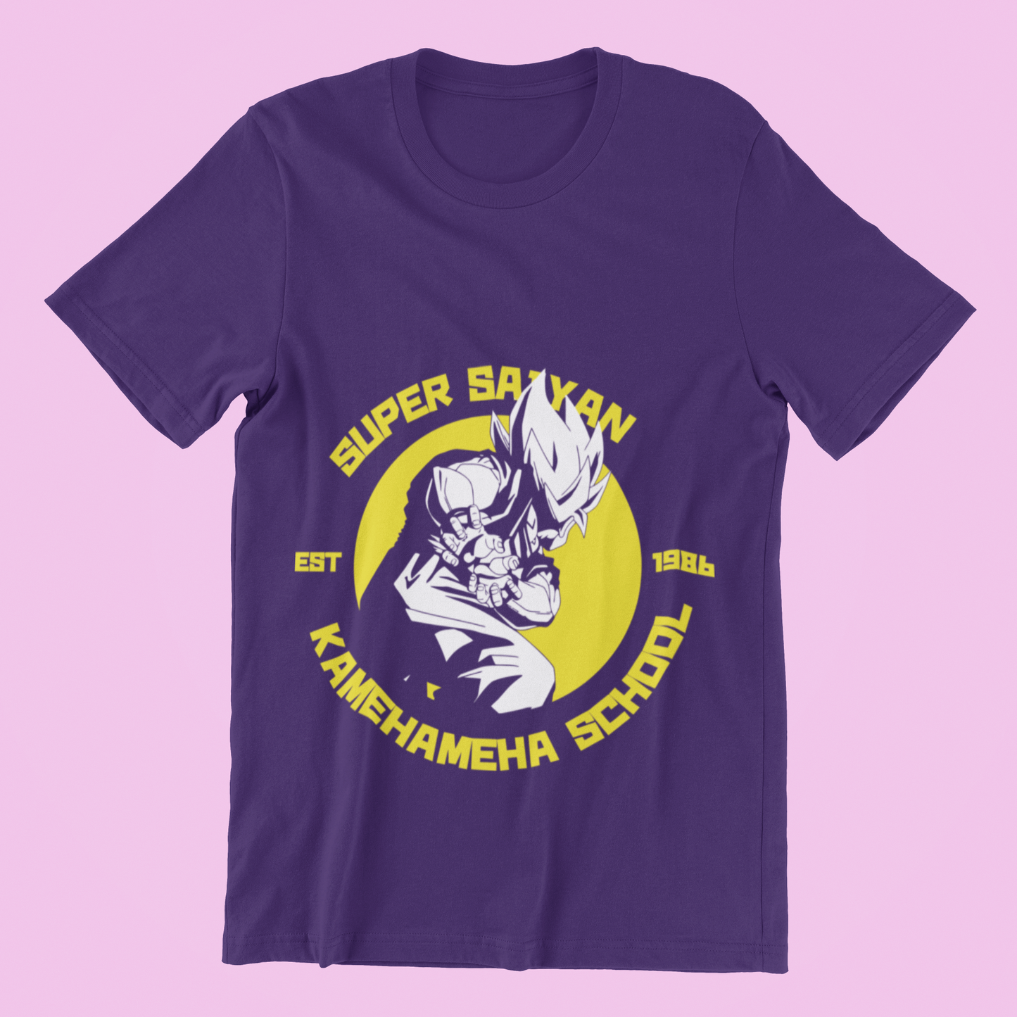 - Super Saiyan Kamehameha School Tee - - #tag1#