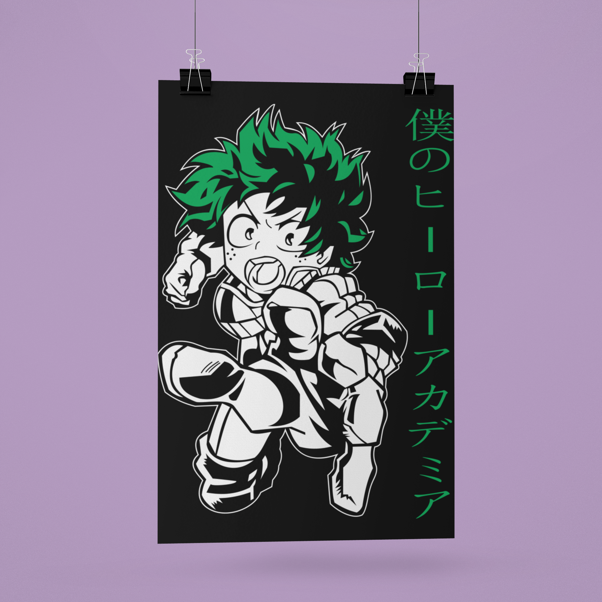  - My Hero Academia Deku Poster -  - #tag1# 