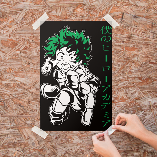  - My Hero Academia Deku Poster -  - #tag1# 