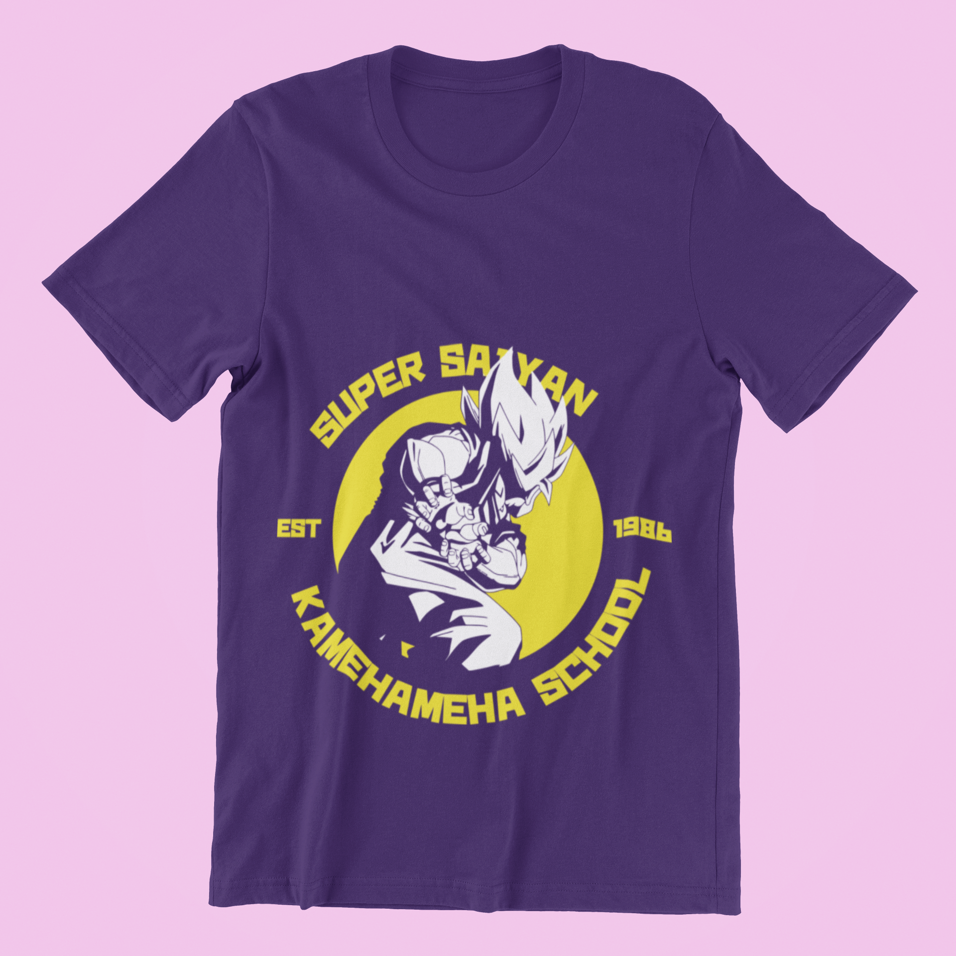  - Super Saiyan Kamehameha School Tee -  - #tag1# 