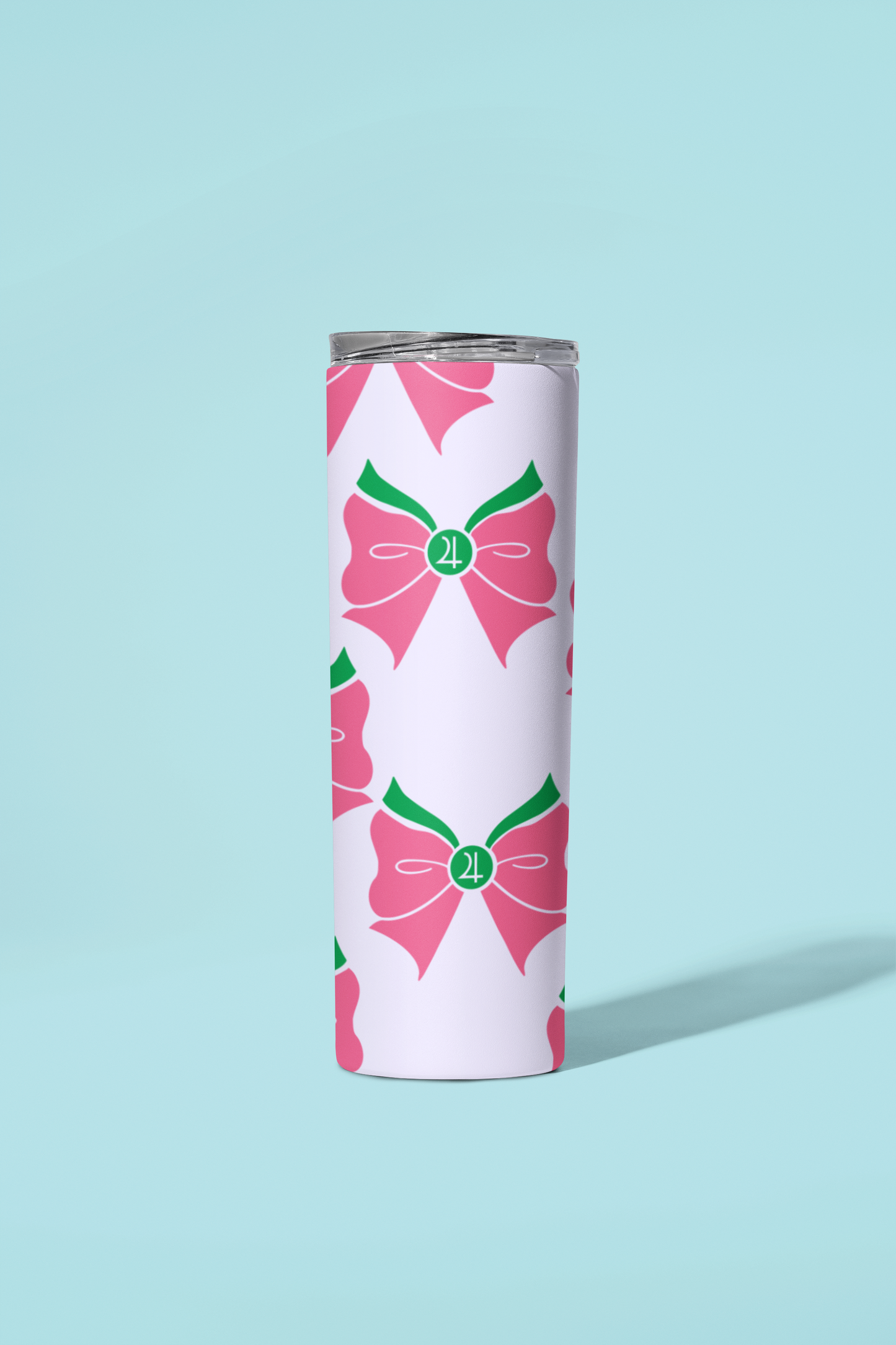 Sailor Jupiter Bow Pattern Skinny Tumbler