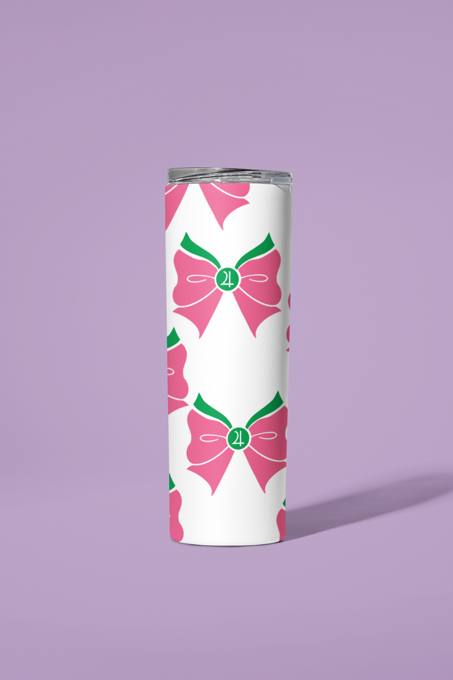 Sailor Jupiter Bow Pattern Skinny Tumbler