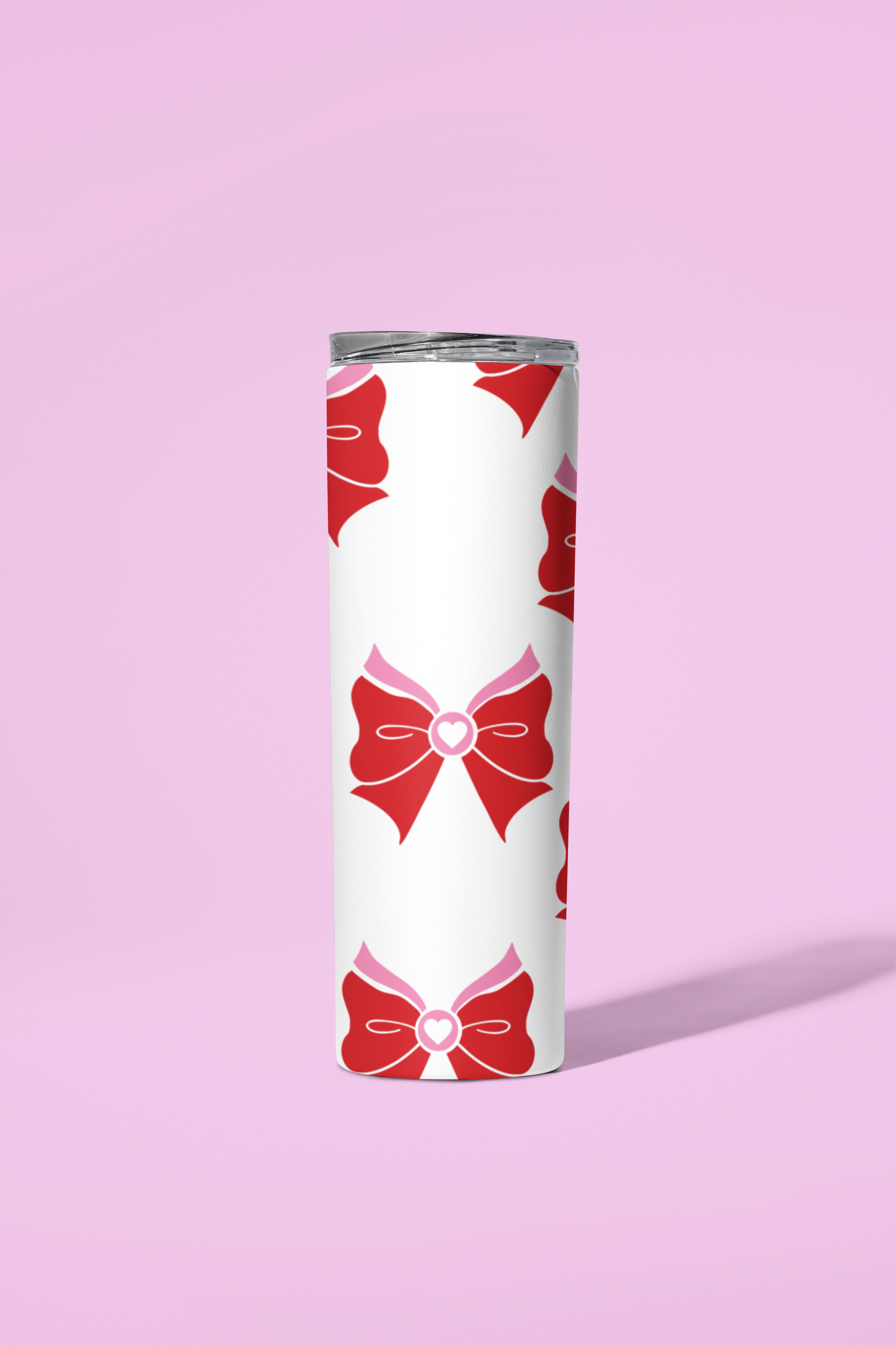 Sailor Chibi Moon Bow Pattern Skinny Tumbler