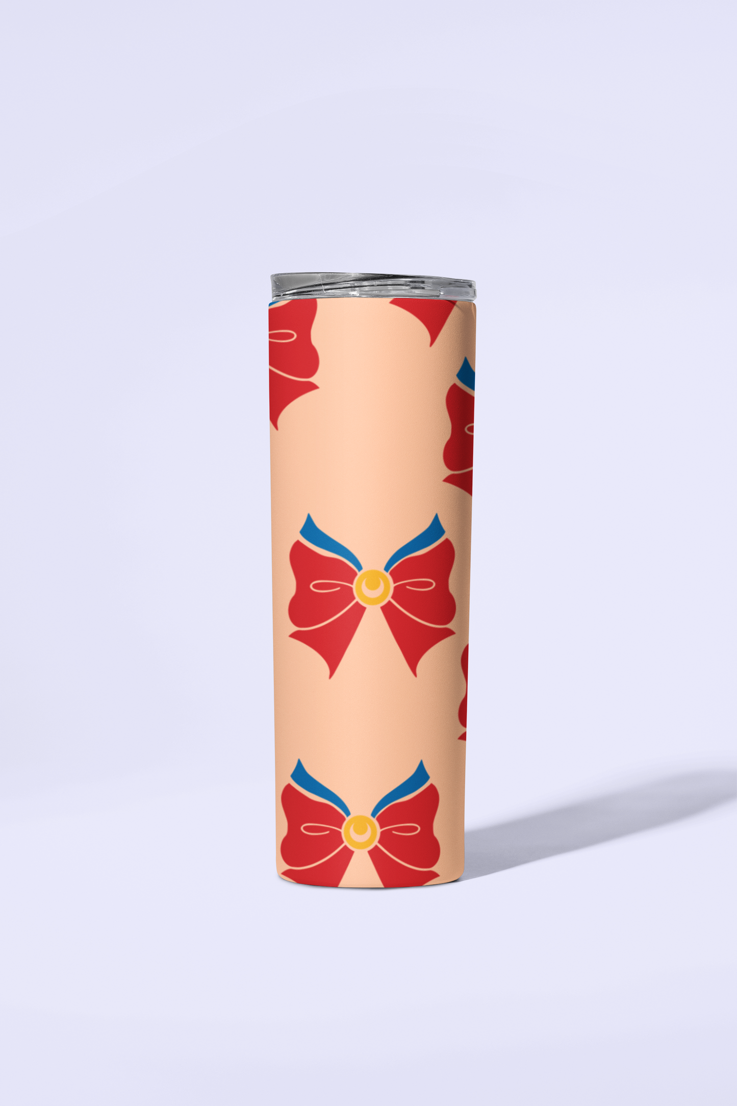 Sailor Moon Bow Pattern Skinny Tumbler