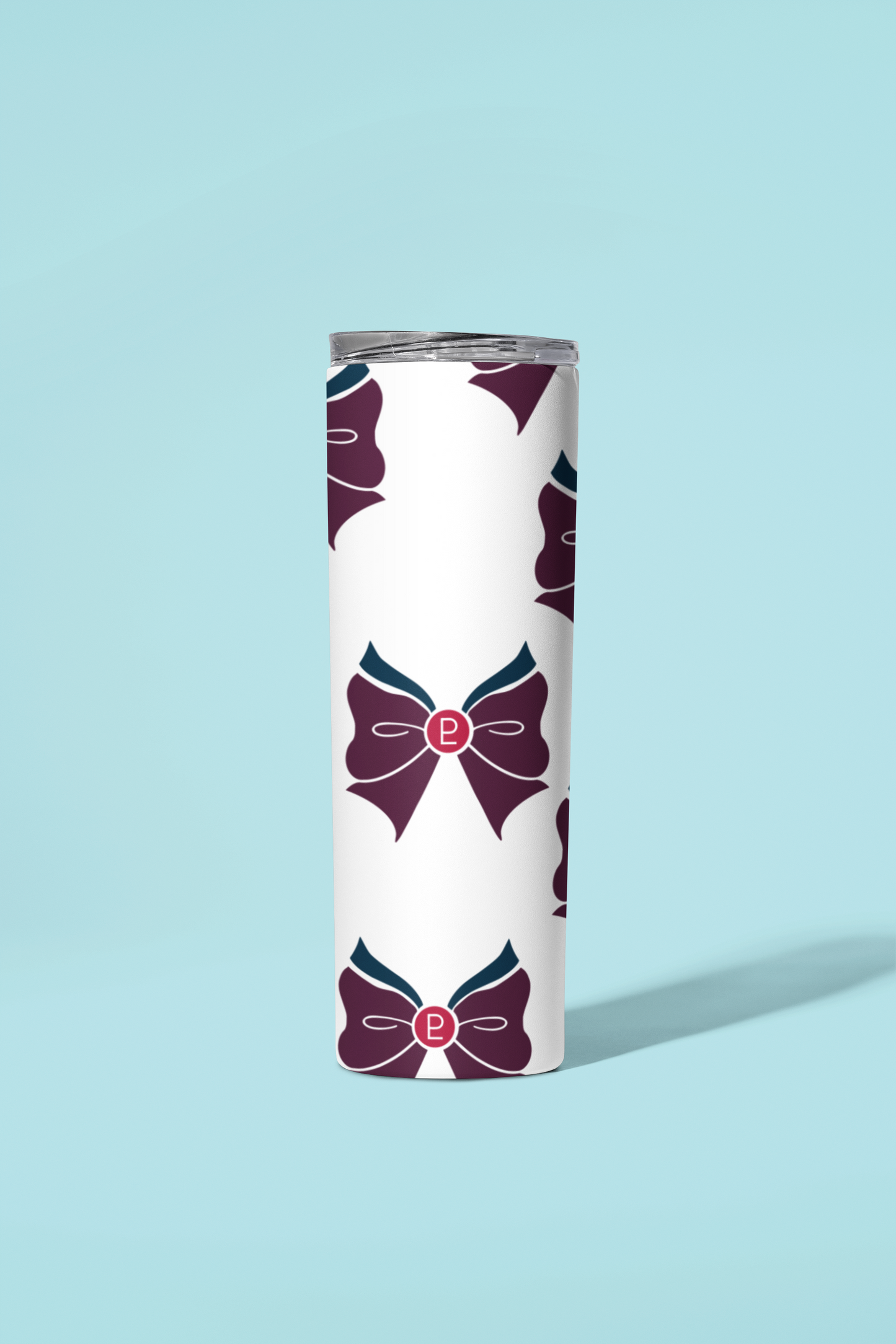 Sailor Pluto Bow Pattern Skinny Tumbler