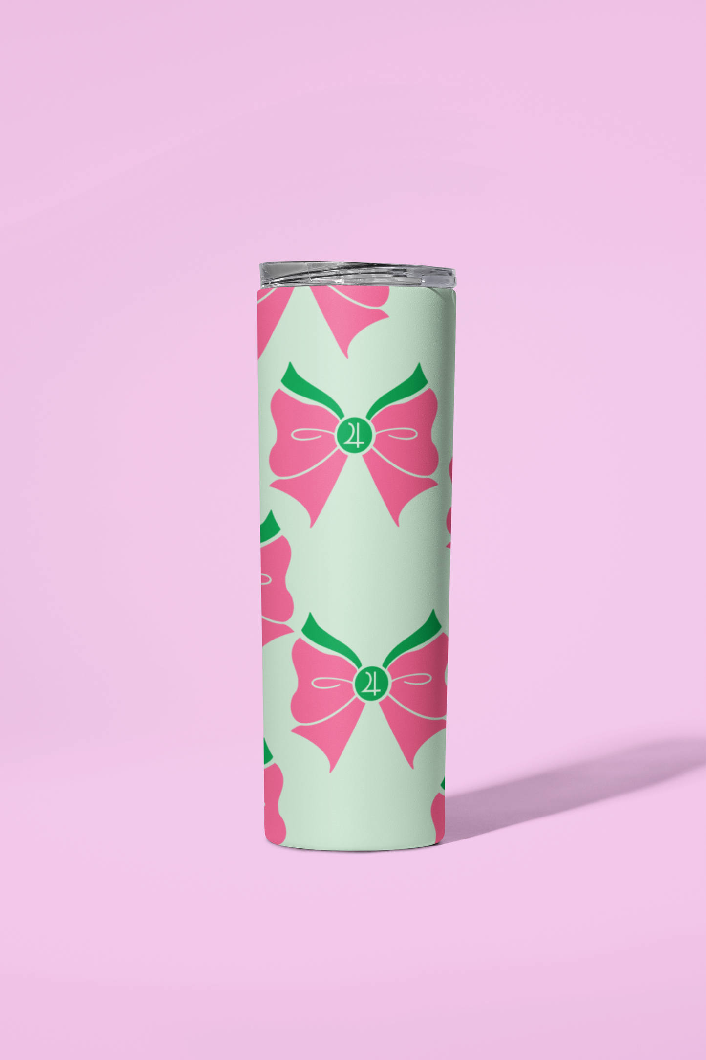 Sailor Jupiter Bow Pattern Skinny Tumbler