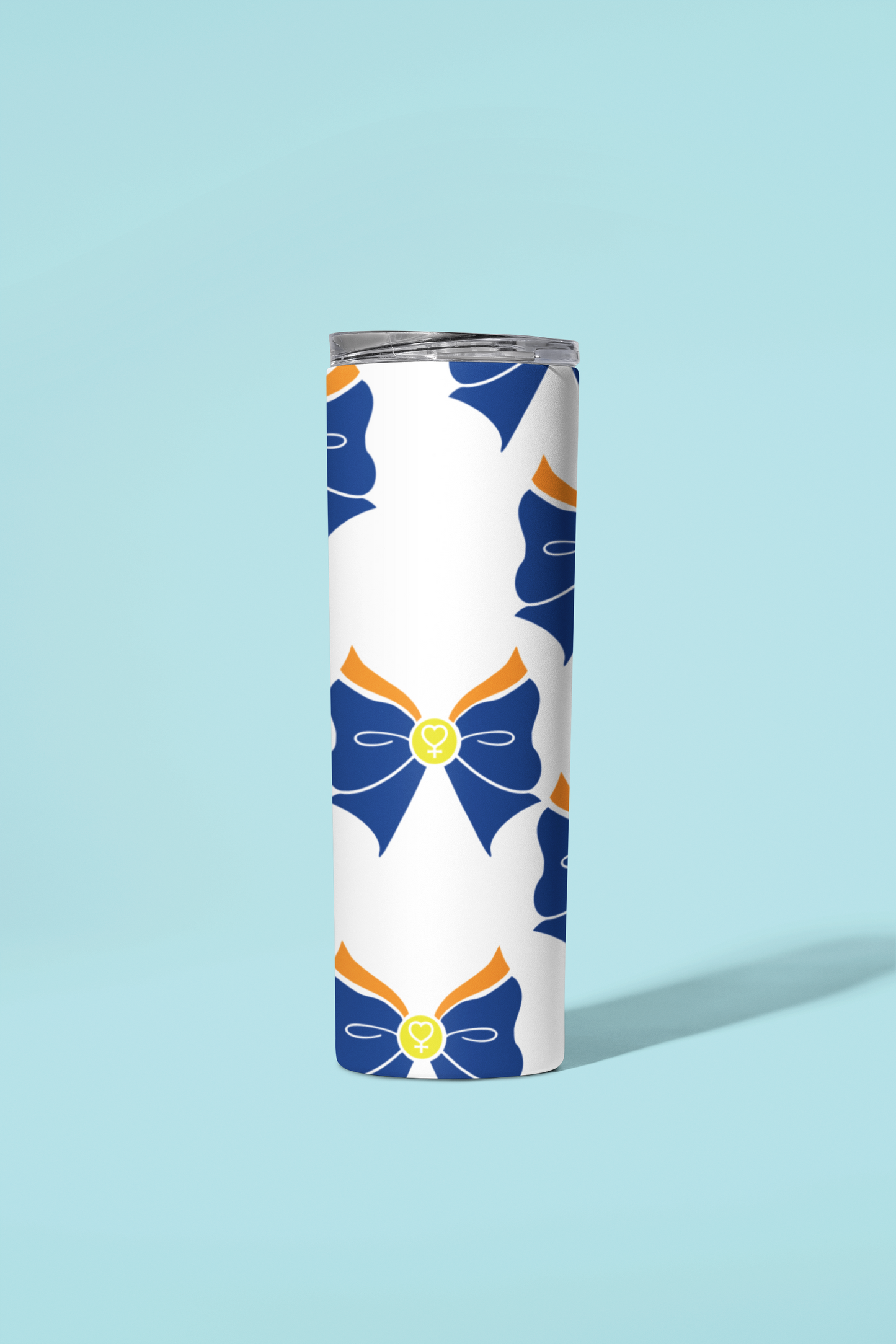 Sailor Venus Bow Pattern Skinny Tumbler