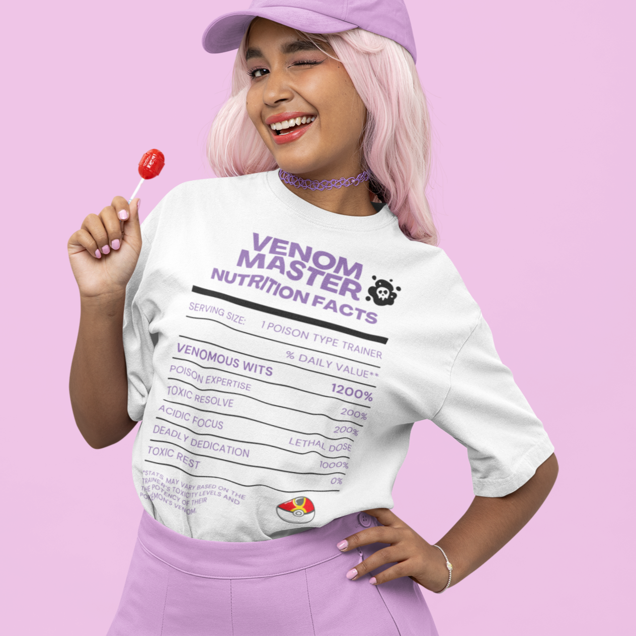 Poison-Type Master Trainer Nutrition Facts Tee